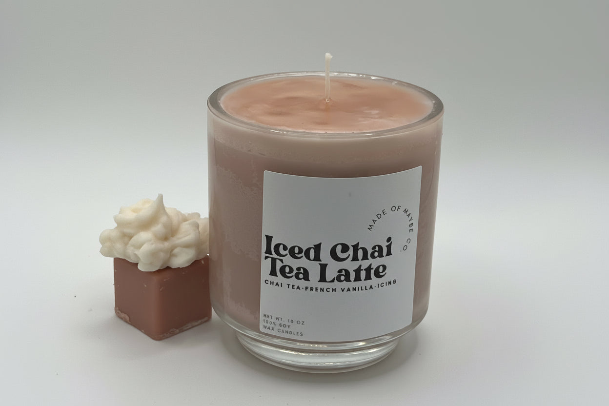 Iced Chai Tea Latte Soy Candle